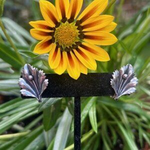 STERLING Calla Lily Vintage EARRINGS